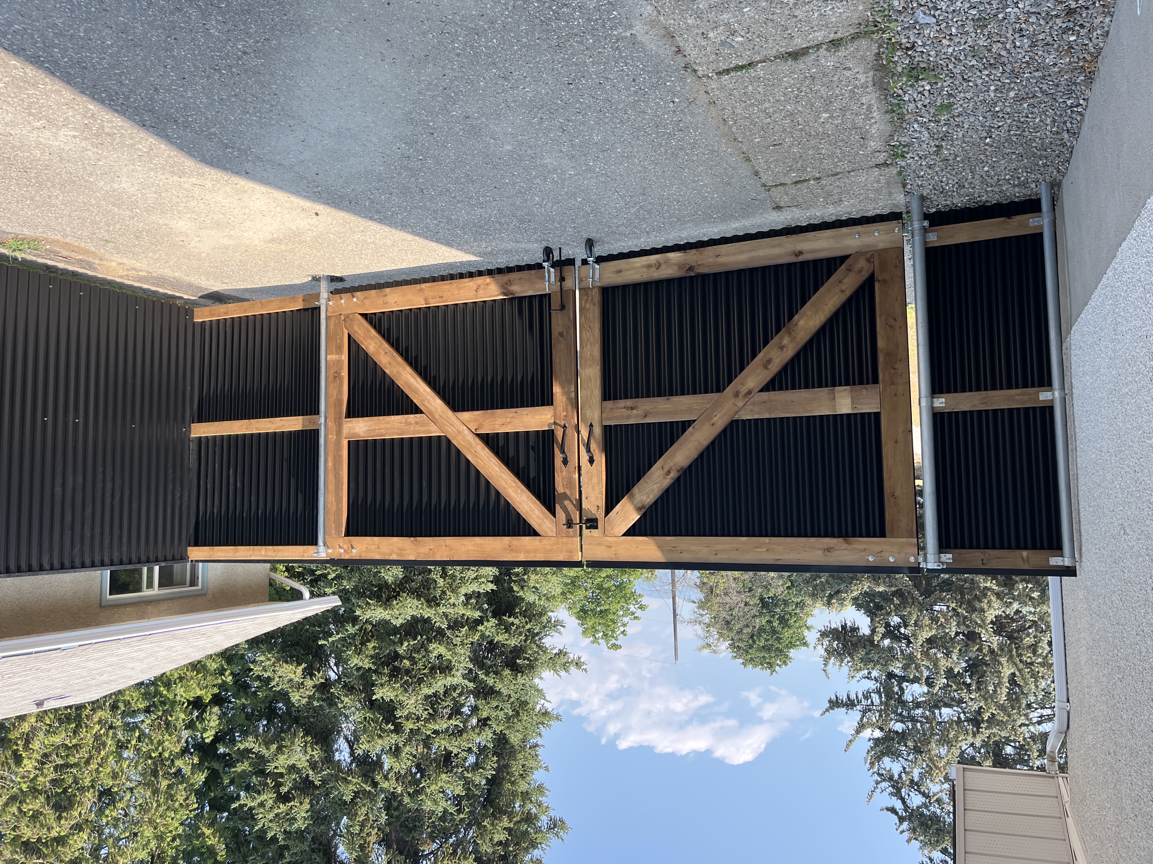 Custom Steel RV Gates